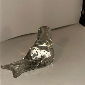 "Bird of Happiness" paperweights.